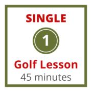 Junior 45 minute golf lesson